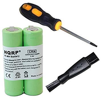 HQRP Battery fits Philips Norelco 5887XL 605RX 650TX 665RX 6701X 6705X Razor / Shaver plus HQRP...