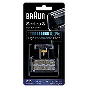 BRAUN FOIL&CUTTER FITS ALL 5000/6000 SERIES BLK