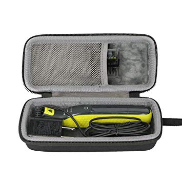 Hard Travel Case for Philips Norelco OneBlade QP2520/90 / QP2520/70 / QP2630/70 Hybrid Electric Trimmer...