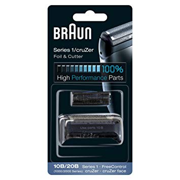 Braun 10B Replacement Foil and Cutter Cassette Multi Black BLS Combi Pack