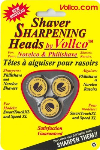 Vollco Sharpening Heads for Norelco Smart Touch and Speed-XL Models using HQ9 heads