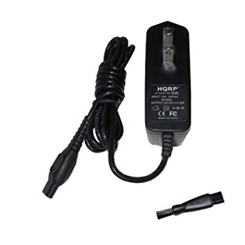 HQRP AC Adapter / Power Cord compatible with Philips Norelco 7115X, 7120X, 7140XL, 7240XL, 7260XL,...