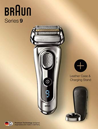 Braun Series 9 9260PS SyncroSonic Men's Shaver Kit With Leather Case