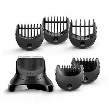 Braun BT32 Trimmer Head for Beards, with 5 Combs for Precision Trimming