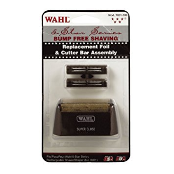 Wahl Professional Five Star Series #7031-100 Replacement Foil and Cutter Bar Assembly – Red & Gold...