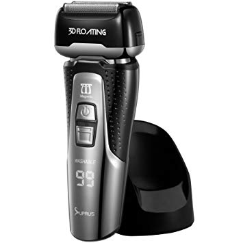 SUPRUS Men's Electric Foil Shaver Razor Electric Shavers for Man Waterproof Wet/Dry Beard Trimmer Razor...