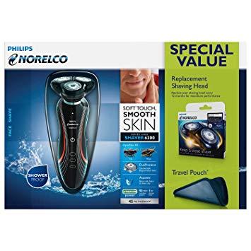 Philips Norelco SensoTouch Electric razor 1160X Anti-slip grip with GyroFlex 2D With BONUS Replacement...