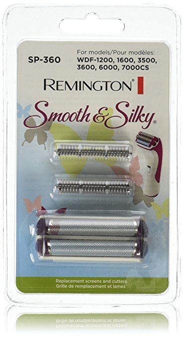 Remington SP-360 Women's Shaver Replacement Foil Screens and Cutters, Silver