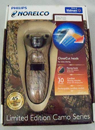 Norelco 6947XL Clean-Cut Shaver, Limited Edition Camo Series