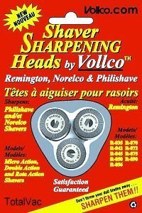 VOLLCO VSH-1 Shaver Sharpening Heads for select Remington, Norelco & Philips Models