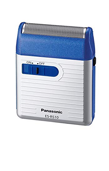 Panasonic Men's Shaver for Traveler ES-RS10-A Blue | DC3V (2 x AA Alkaline) (Japan Model)